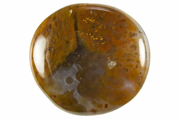 Polished Ocean Jasper Stone - Madagascar #330012